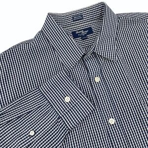 J.Crew Thompson Shirtings 80s 2-Ply Mens Large 16-16.5 Gingham Button Down Shirt